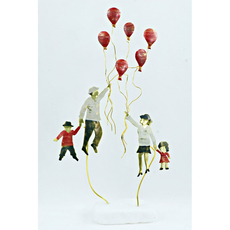 Οικογένεια με μπαλόνια 01-961