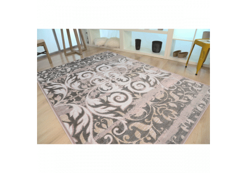 Καλοκαιρινό χαλί Royal Carpet Broderi G061B Plum