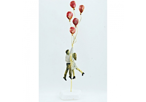 Ζευγάρι με μπαλόνια 01-963